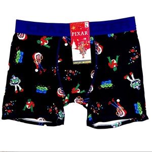 Disney Pixar Toy Story Crazy Boxer Briefs Large Underwear Christmas Woody Buzz